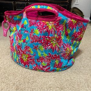 LILLY Pulitzer Trippin Sippin Insulated Beverage Bucket Bottle Opener Cooler